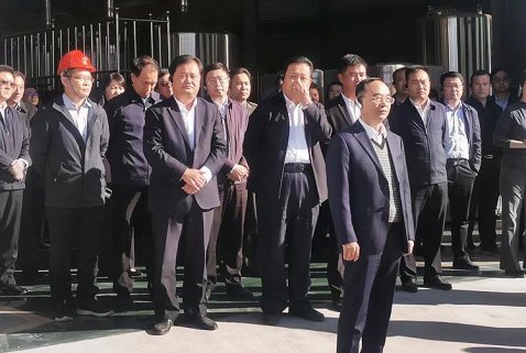 省級領(lǐng)導(dǎo)考察指導(dǎo)山東匯冠機(jī)械設(shè)備有限